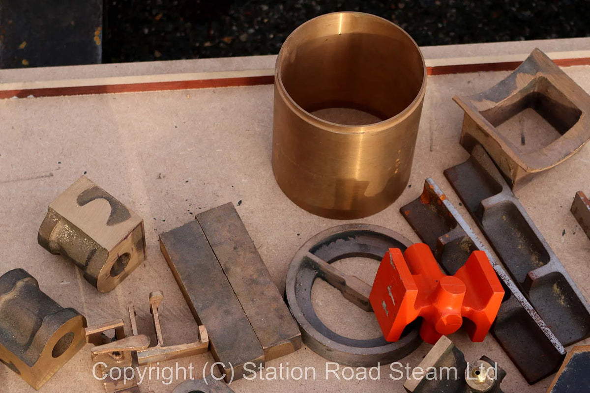 Frames, patterns & castings for 3 1/2 inch gauge Bassett Lowke 0-6-0T