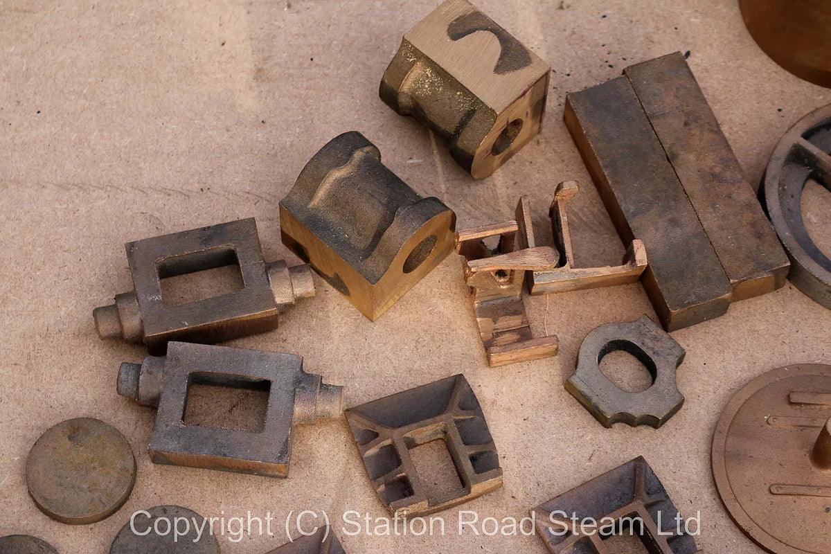 Frames, patterns & castings for 3 1/2 inch gauge Bassett Lowke 0-6-0T