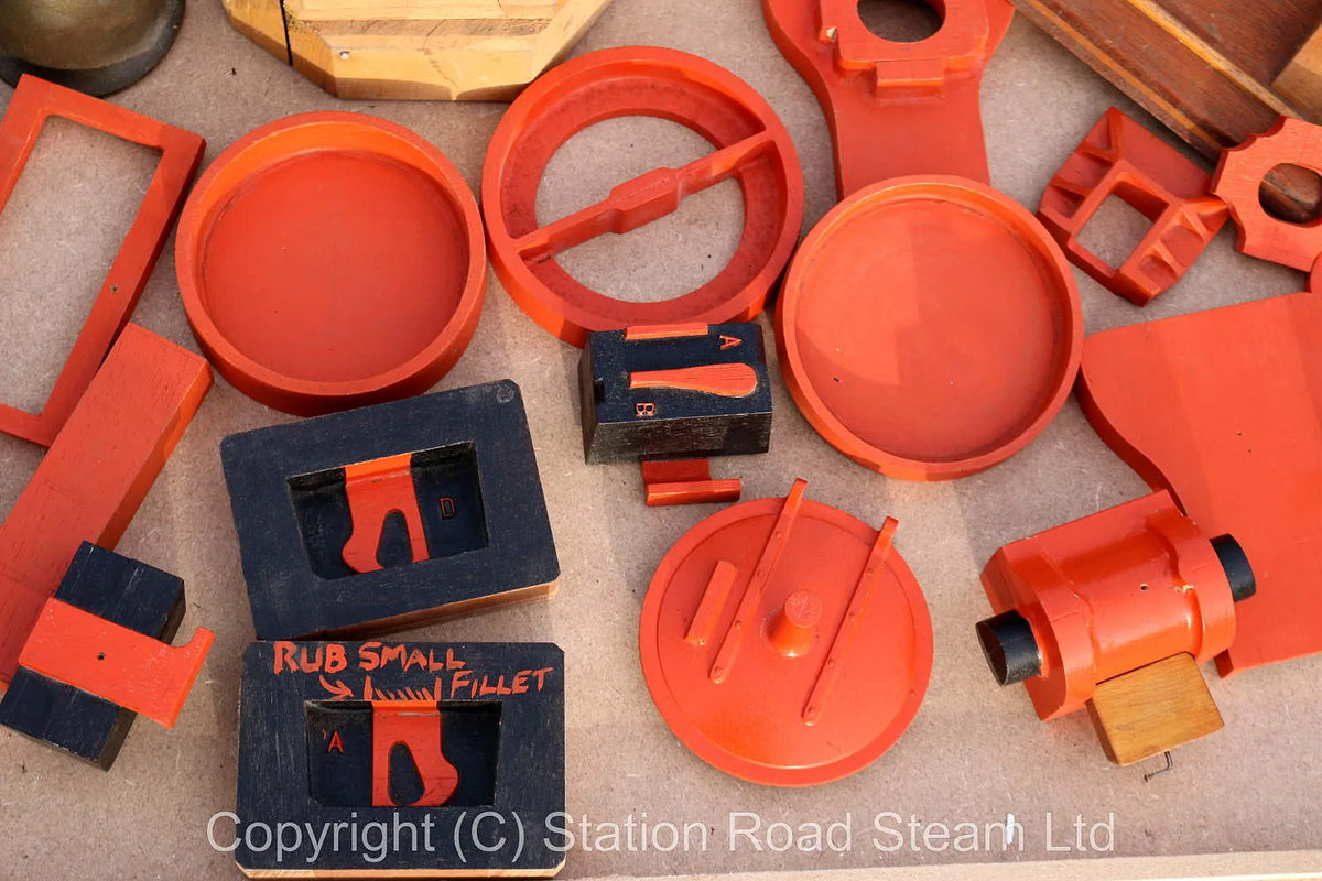 Frames, patterns & castings for 3 1/2 inch gauge Bassett Lowke 0-6-0T