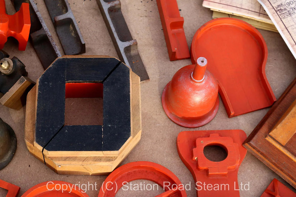 Frames, patterns & castings for 3 1/2 inch gauge Bassett Lowke 0-6-0T