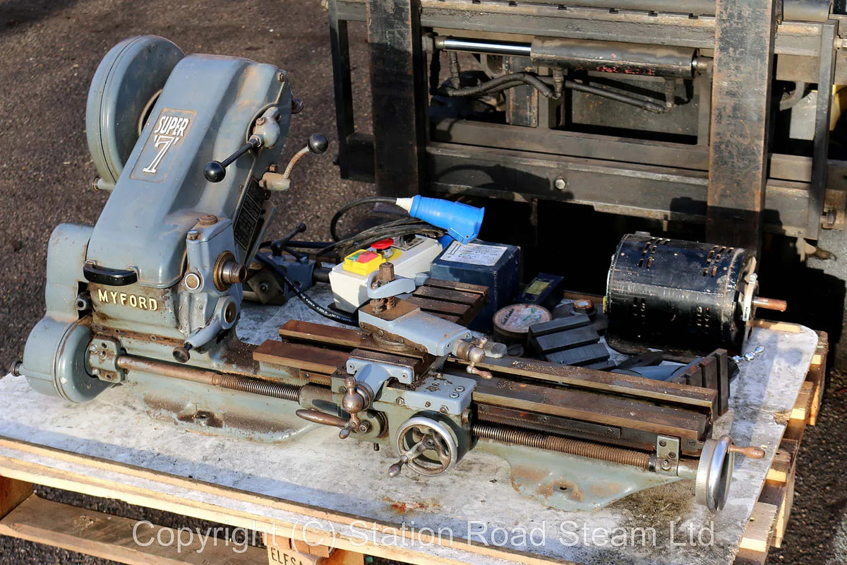 Myford Super 7 lathe