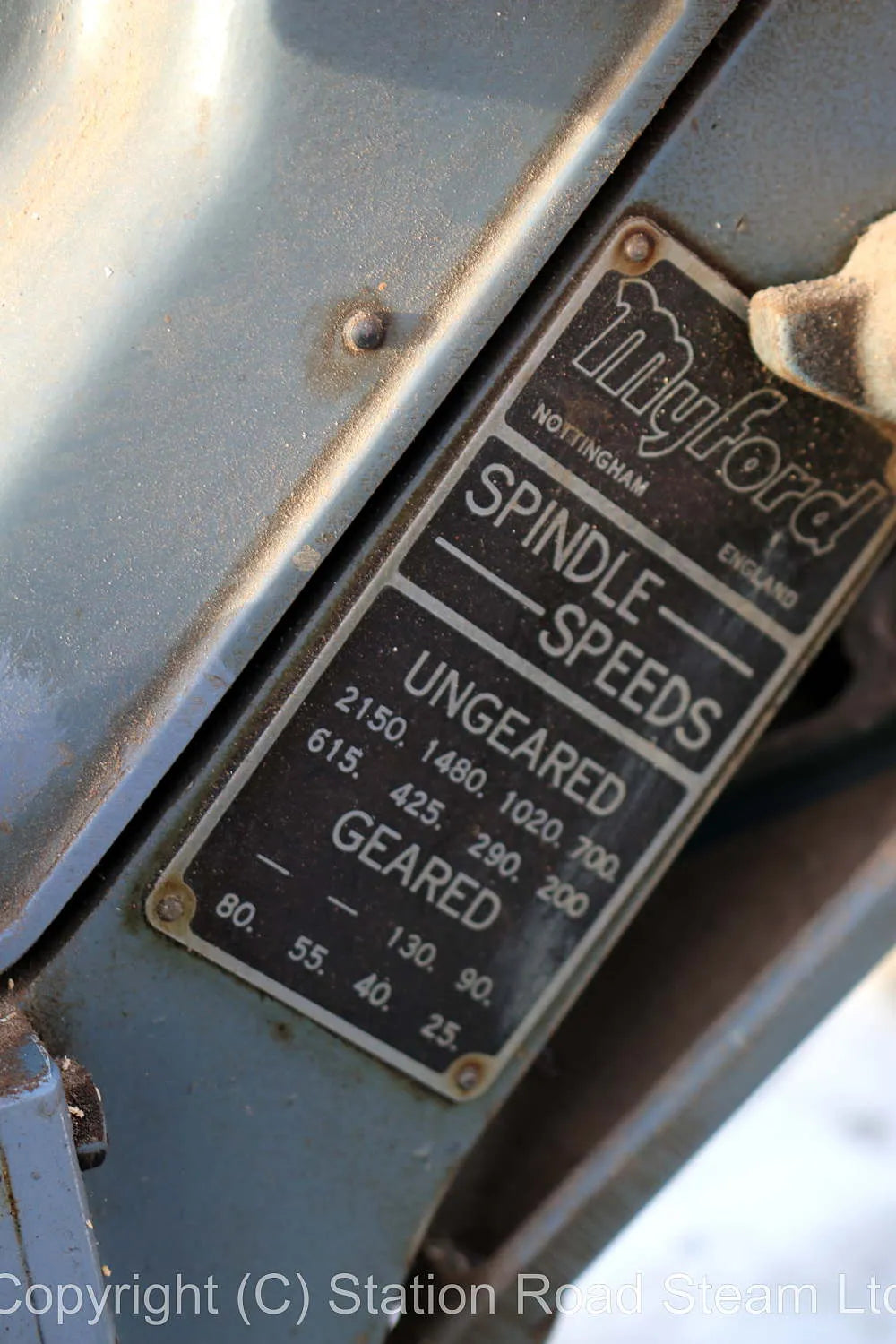 Myford Super 7 lathe