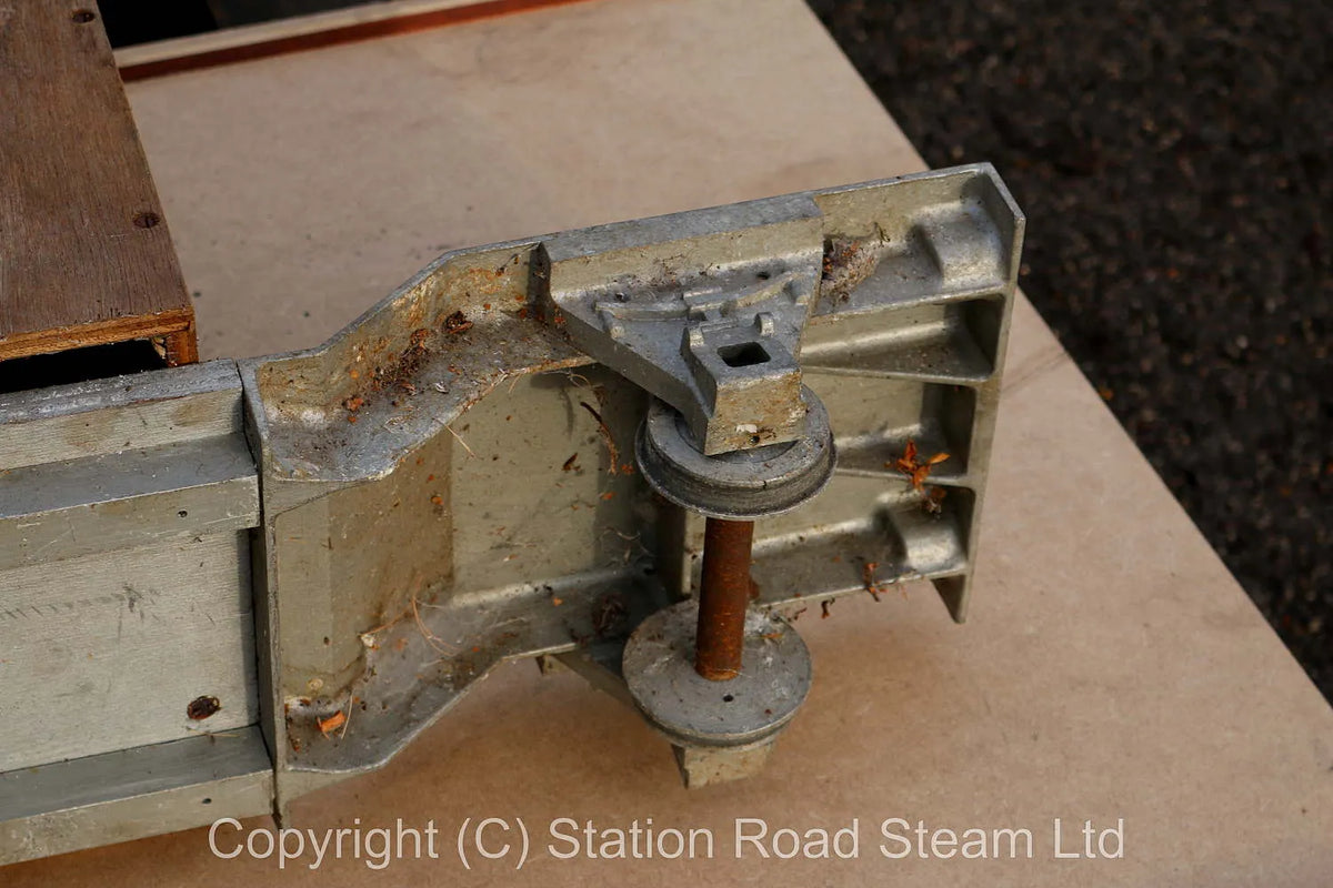 5 inch gauge aluminium driving truck