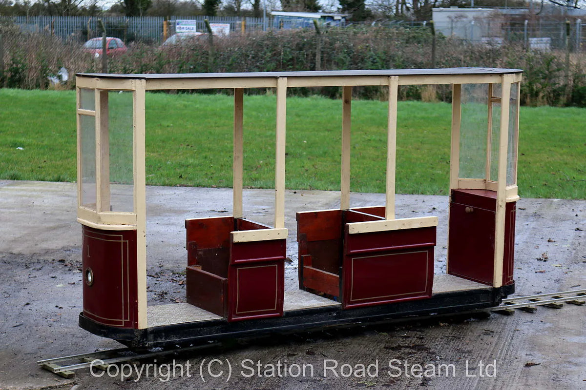 5 inch gauge battery electric tram
