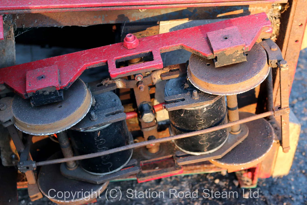 5 inch gauge battery electric tram