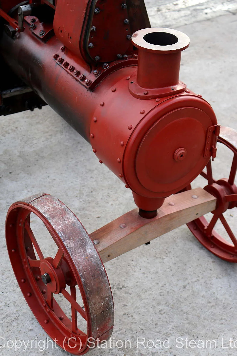 Part- built 4 inch scale Alfred Dodman SCC agricultural engine