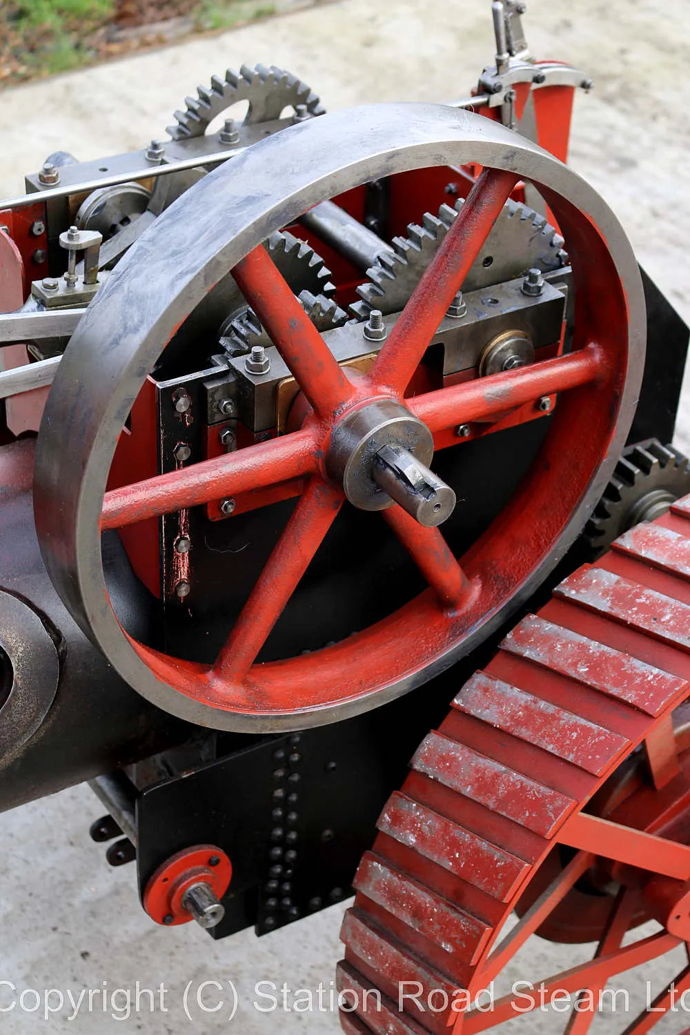 Part- built 4 inch scale Alfred Dodman SCC agricultural engine