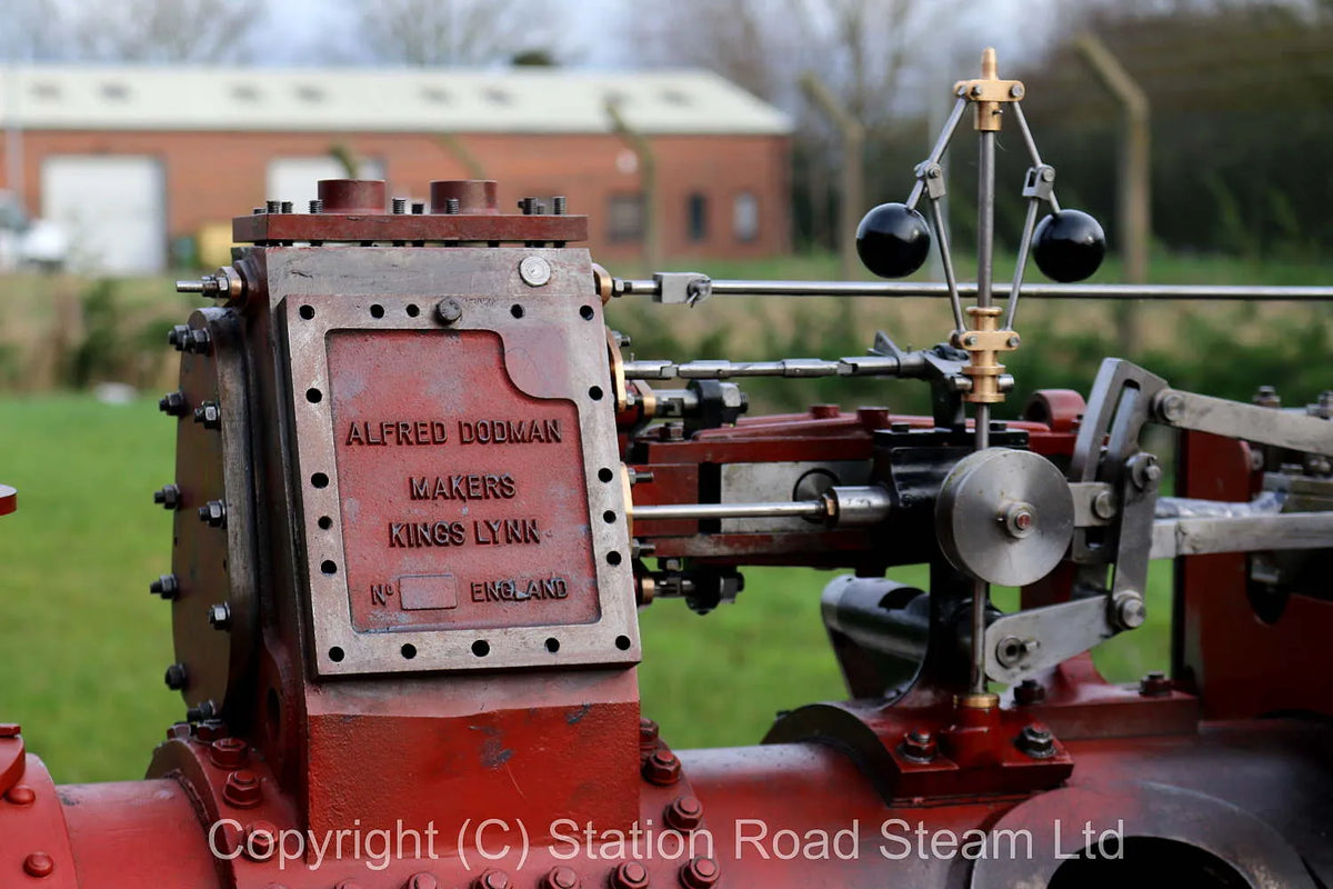 Part- built 4 inch scale Alfred Dodman SCC agricultural engine