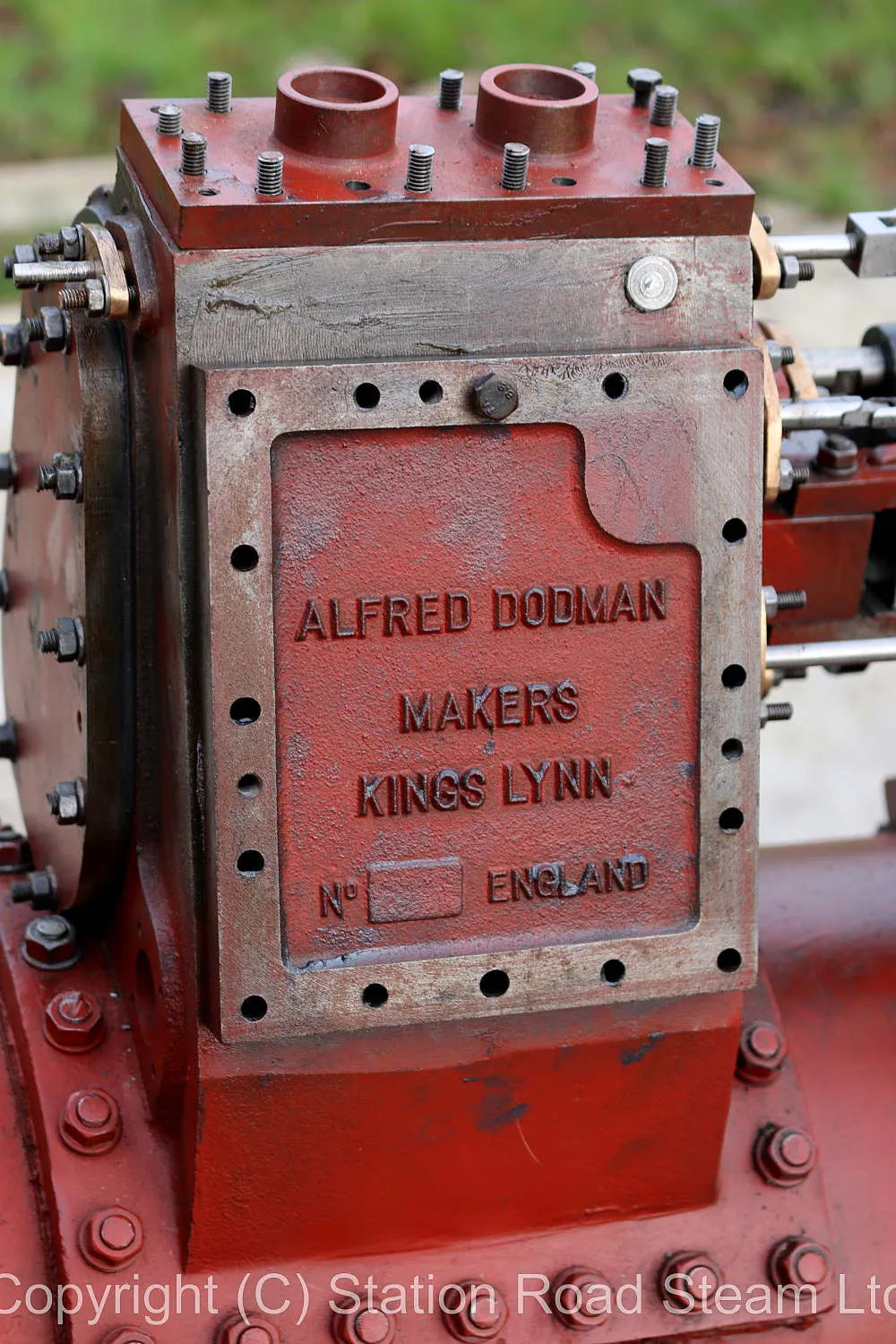 Part- built 4 inch scale Alfred Dodman SCC agricultural engine