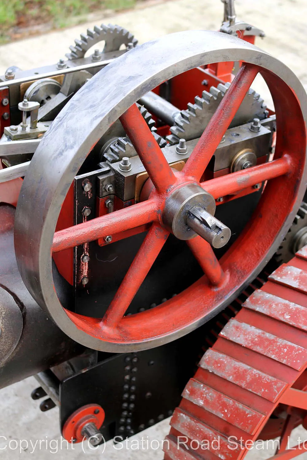 Part- built 4 inch scale Alfred Dodman SCC agricultural engine