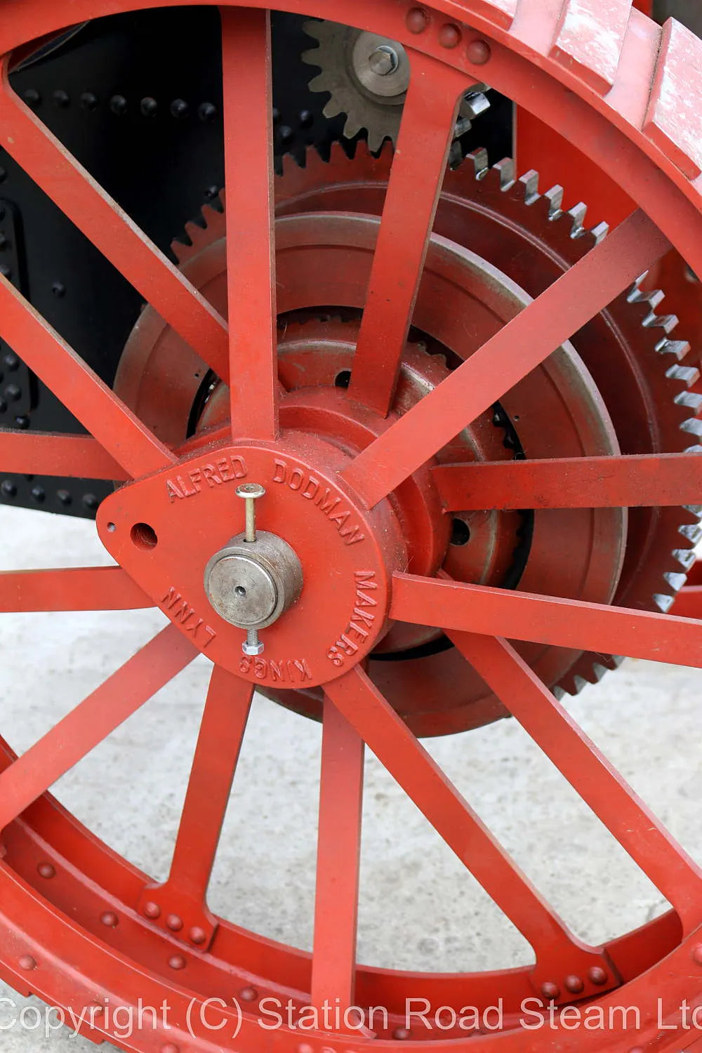 Part- built 4 inch scale Alfred Dodman SCC agricultural engine