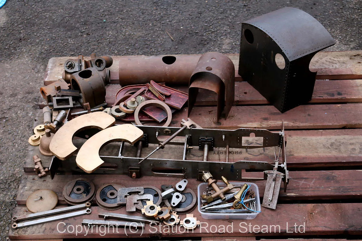 Part-built 3 1/2 inch gauge "Conway" 0-4-0T with boiler kit