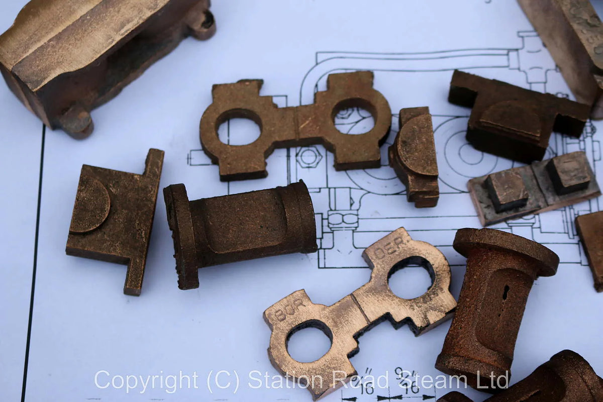 "Borderer" stationary engine castings