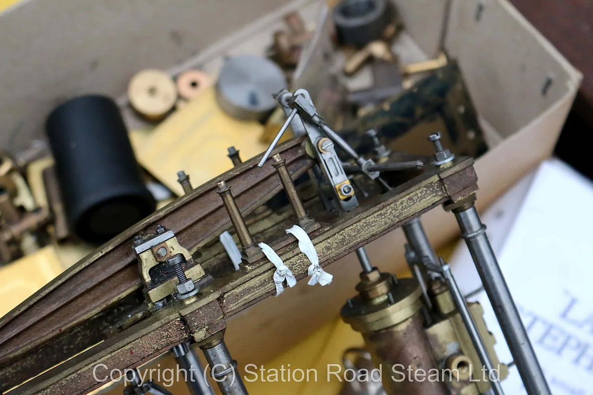 Part-built "Lady Stephanie" beam engine