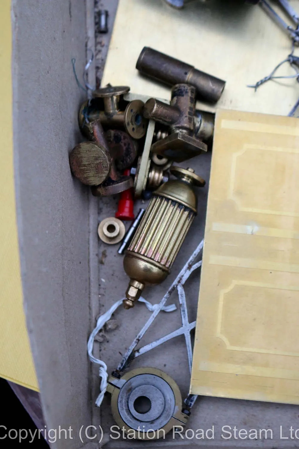 Part-built "Lady Stephanie" beam engine