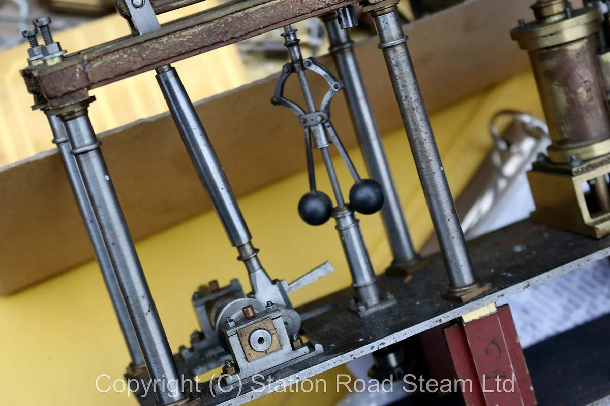 Part-built "Lady Stephanie" beam engine