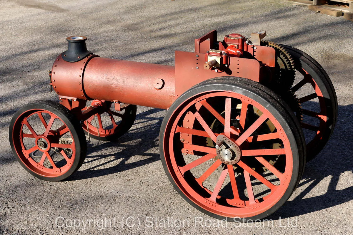 Part-built 4 inch scale Burrell SCC agricultural engine