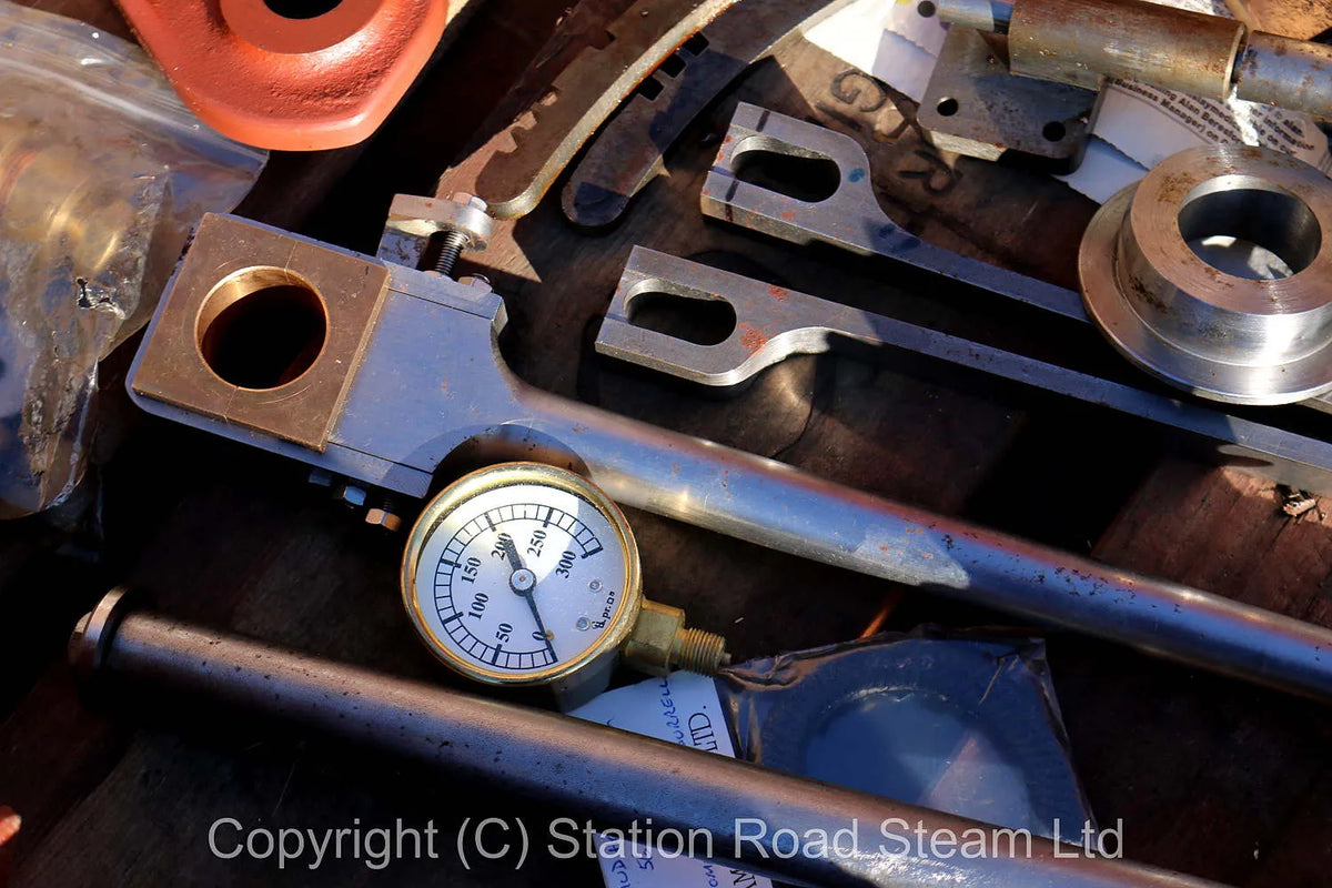 Part-built 4 inch scale Burrell SCC agricultural engine