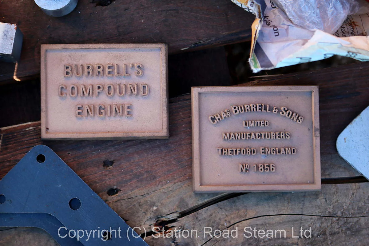 Part-built 4 inch scale Burrell SCC agricultural engine