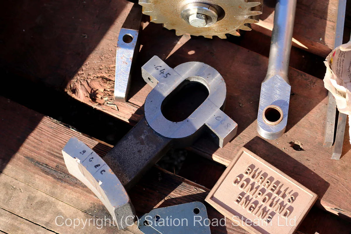 Part-built 4 inch scale Burrell SCC agricultural engine