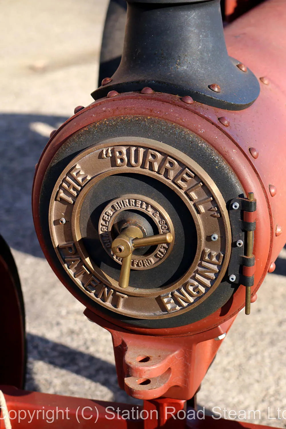 Part-built 4 inch scale Burrell SCC agricultural engine