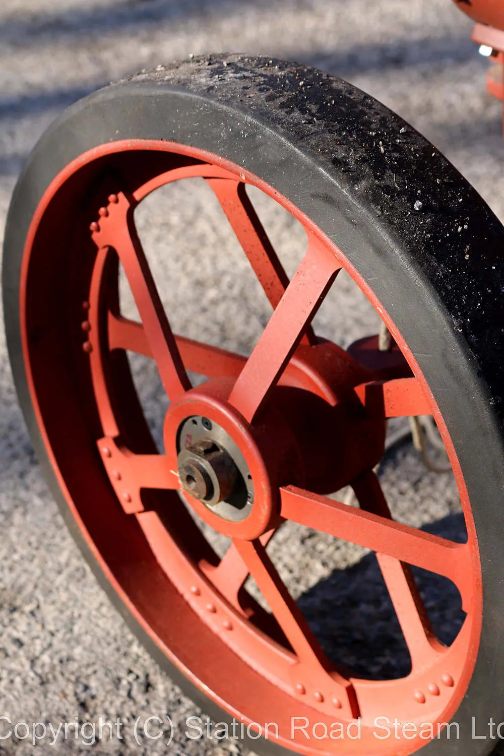 Part-built 4 inch scale Burrell SCC agricultural engine