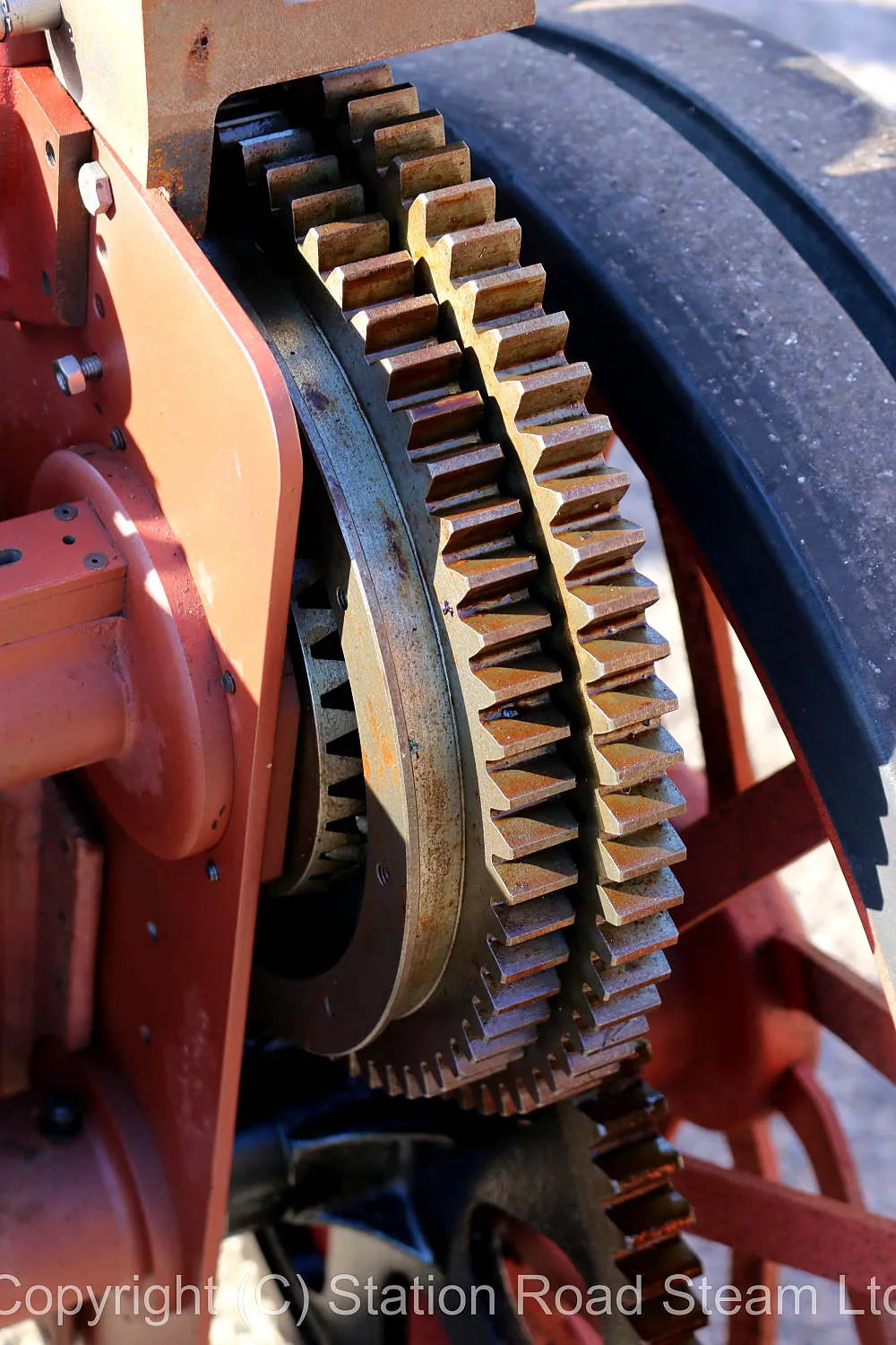Part-built 4 inch scale Burrell SCC agricultural engine