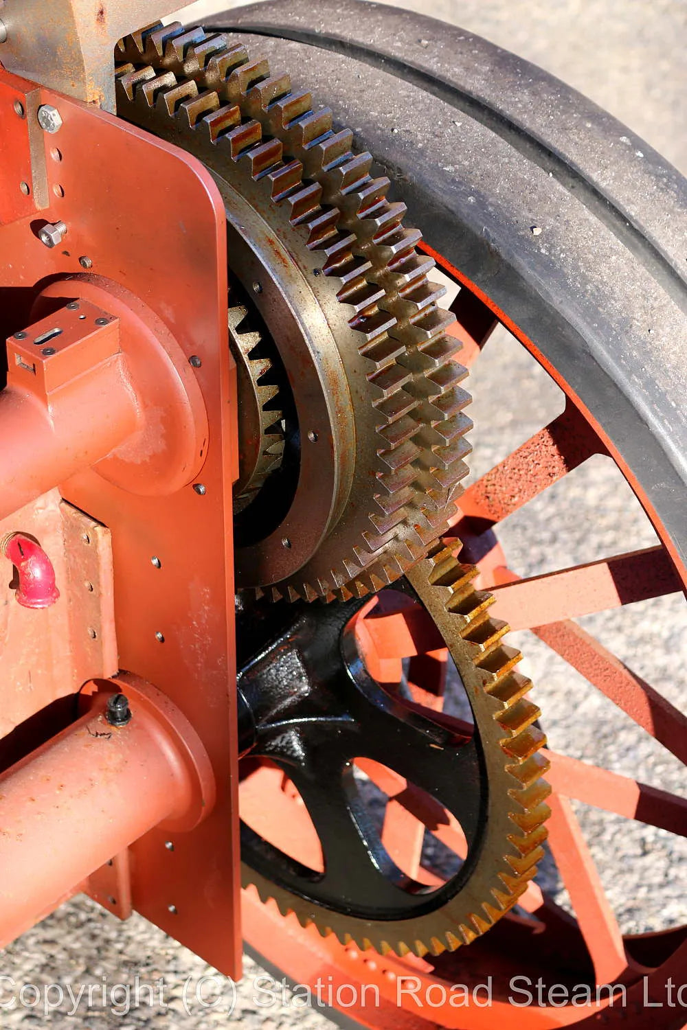 Part-built 4 inch scale Burrell SCC agricultural engine