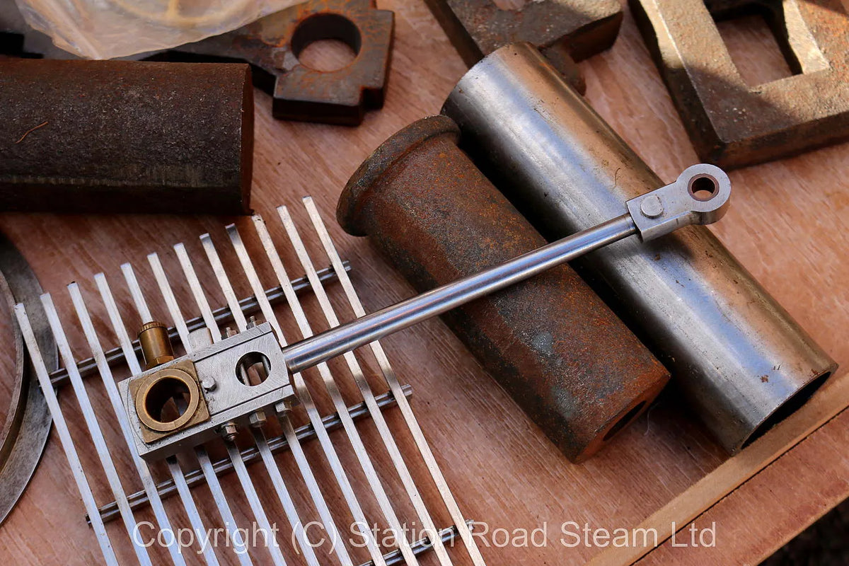 Part-built 2 1/4 inch scale Allchin agricultural engine