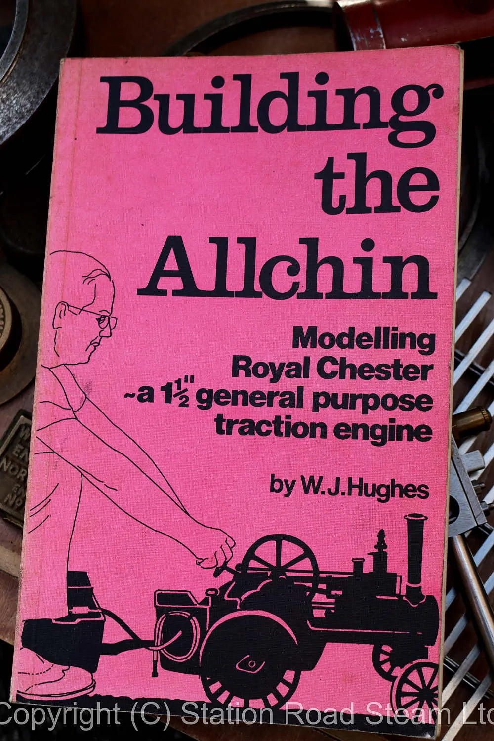 Part-built 2 1/4 inch scale Allchin agricultural engine