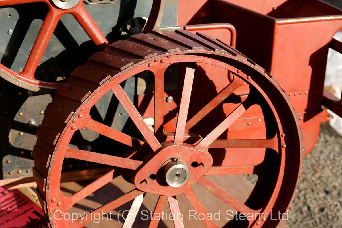 Part-built 2 1/4 inch scale Allchin agricultural engine