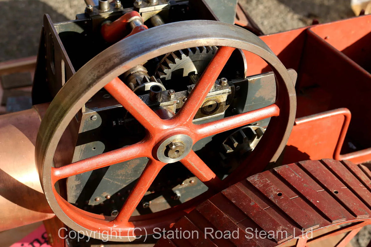 Part-built 2 1/4 inch scale Allchin agricultural engine