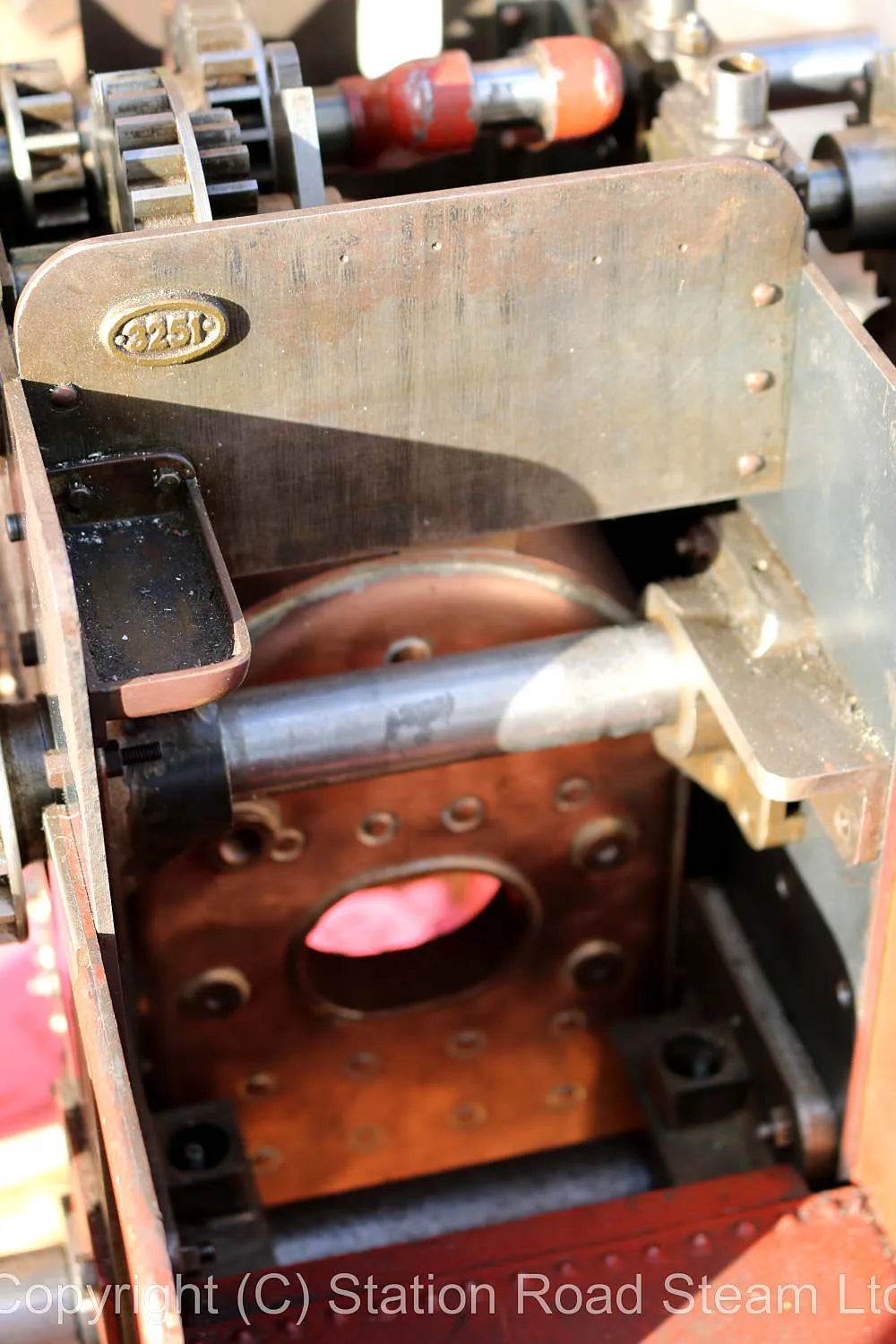 Part-built 2 1/4 inch scale Allchin agricultural engine