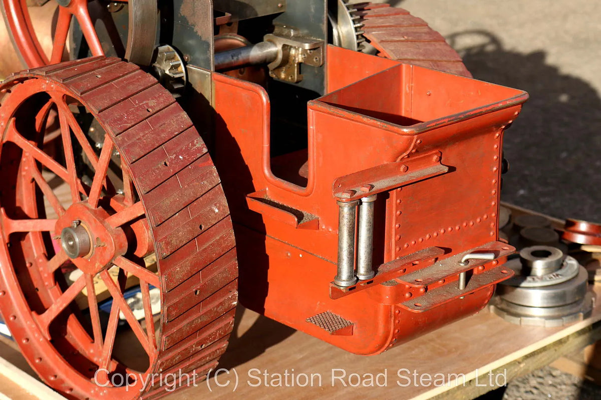 Part-built 2 1/4 inch scale Allchin agricultural engine