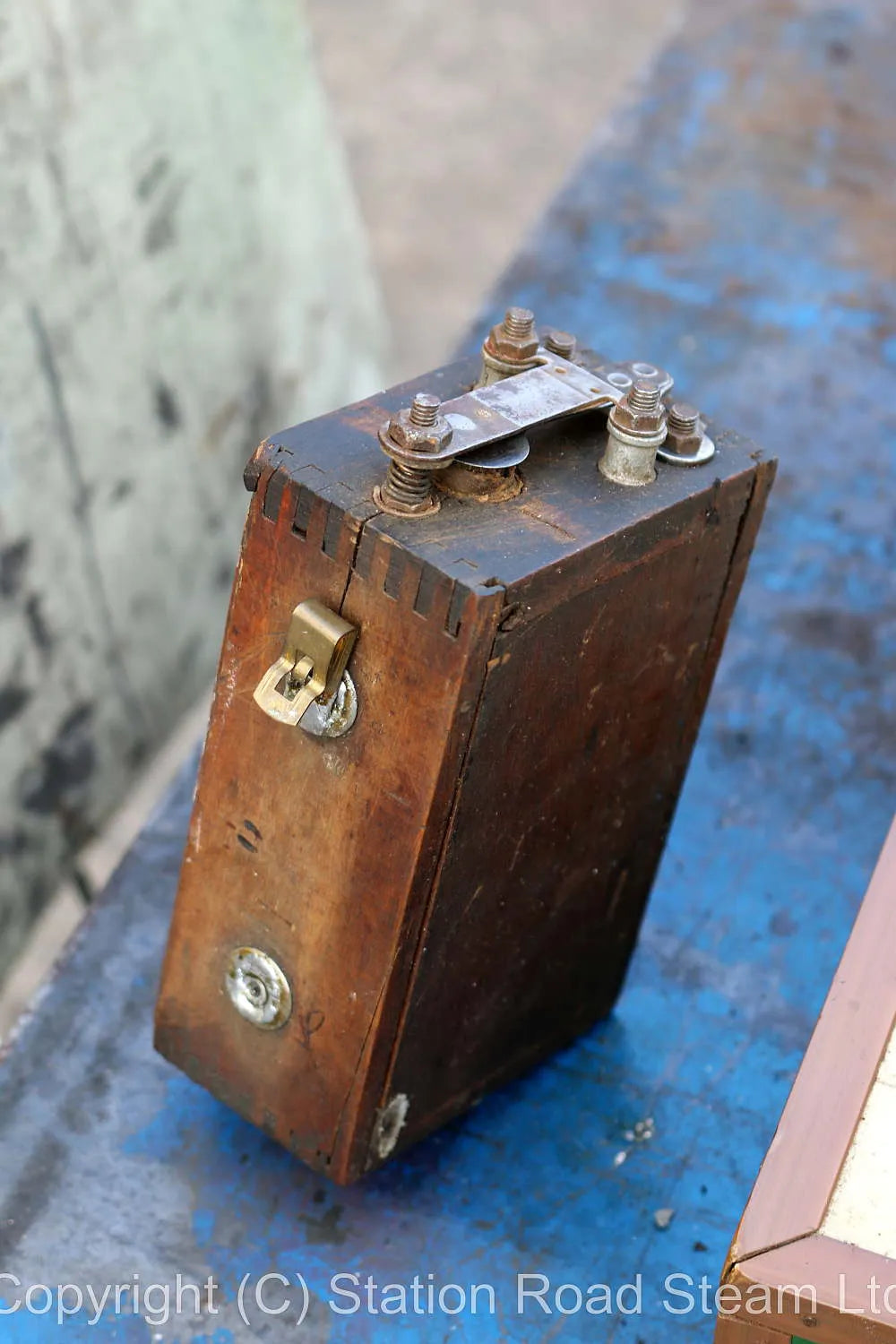 Large model open crank gas engine