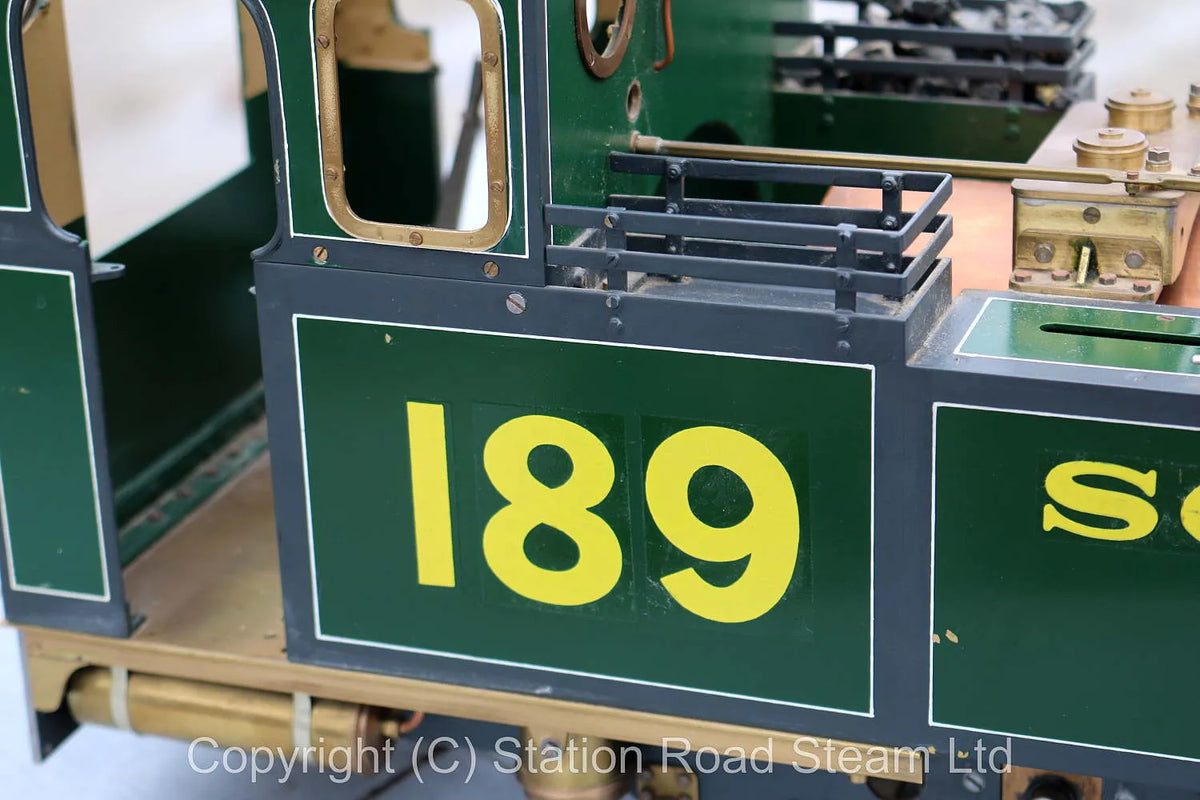 Part-built 2 1/2 inch gauge Manning Wardle 2-6-2T
