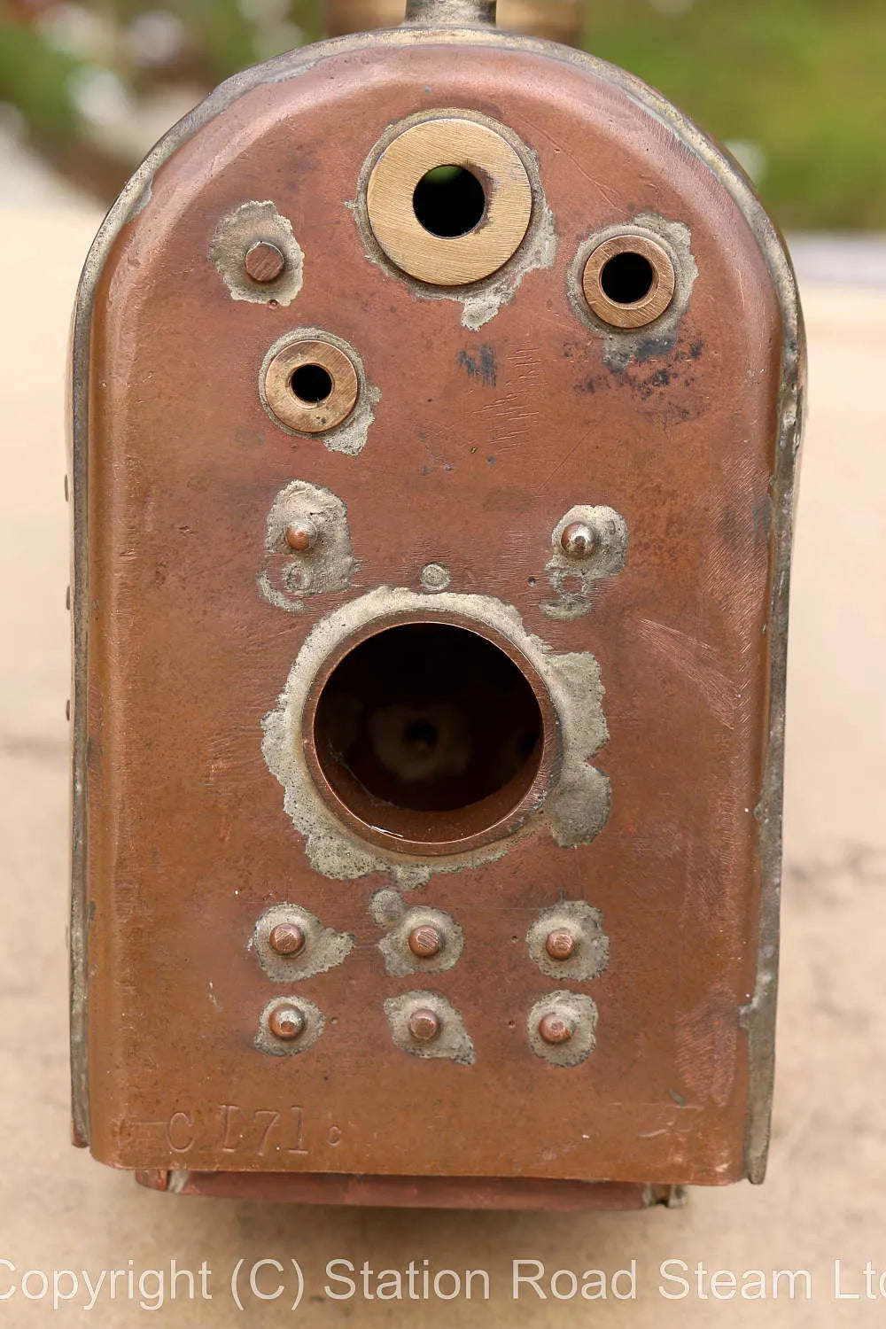5 inch gauge "Rail Motor" parts, boiler