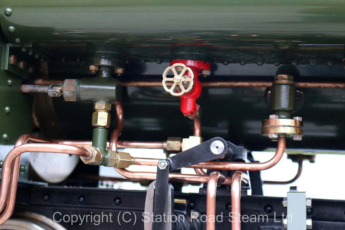 7 1/4 inch gauge Bagnall 0-4-0ST with driving truck