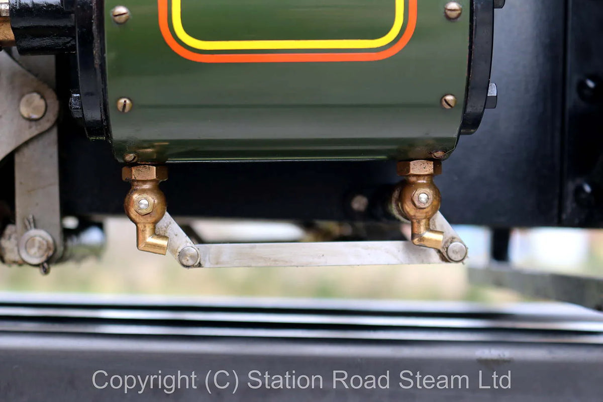 7 1/4 inch gauge Bagnall 0-4-0ST with driving truck