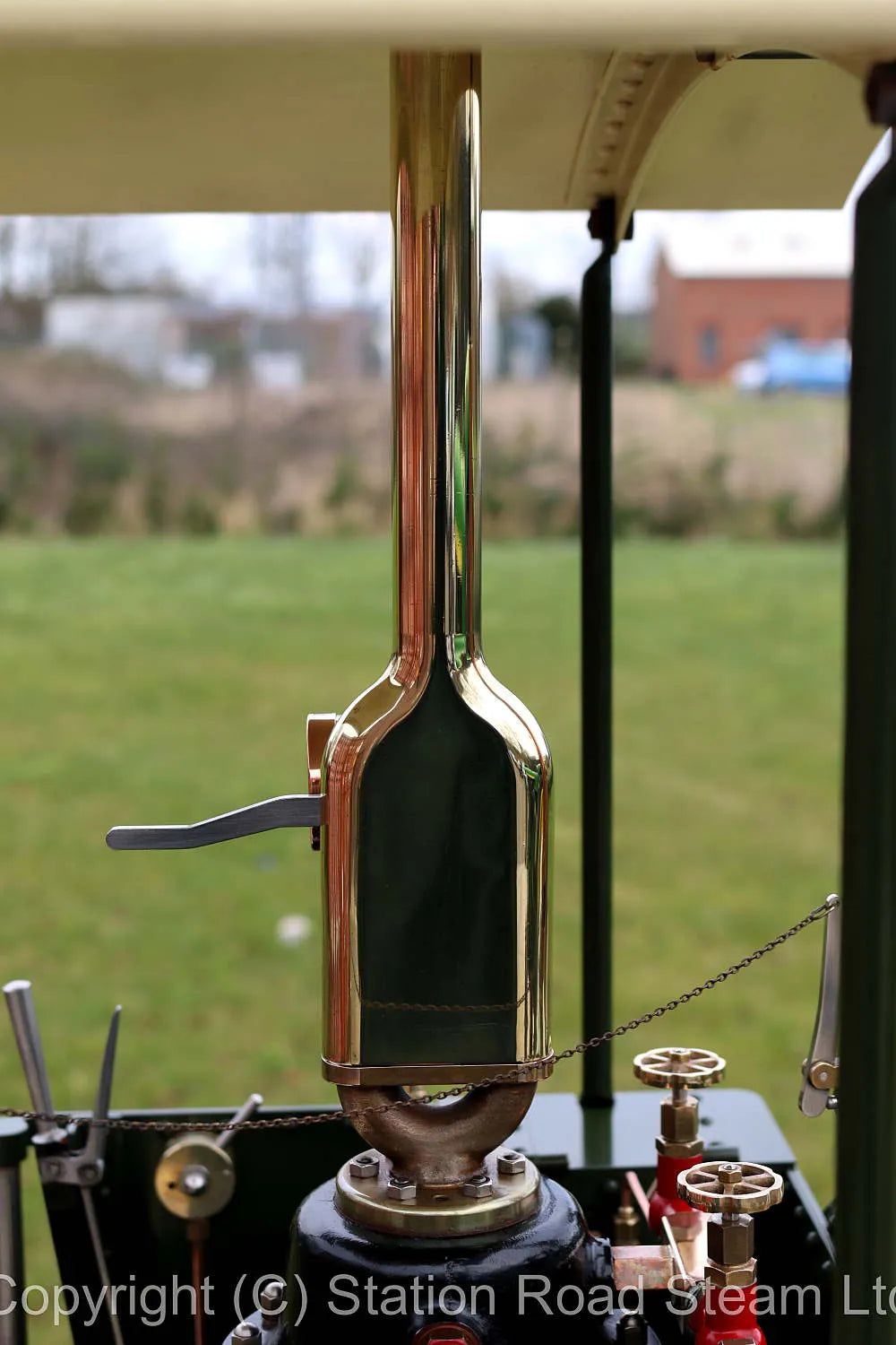 7 1/4 inch gauge Bagnall 0-4-0ST with driving truck