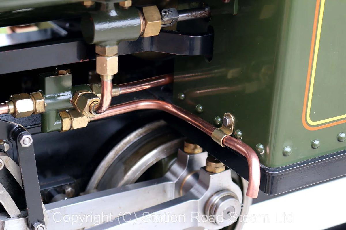 7 1/4 inch gauge Bagnall 0-4-0ST with driving truck