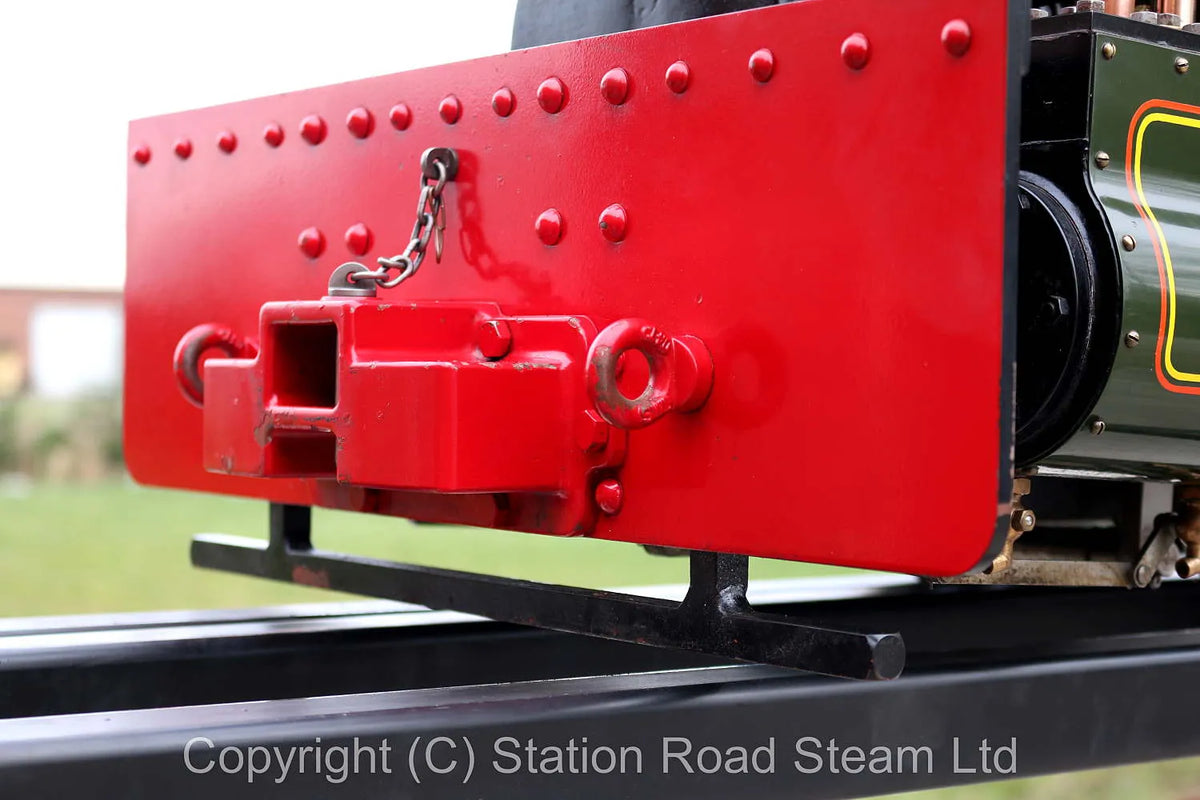 7 1/4 inch gauge Bagnall 0-4-0ST with driving truck