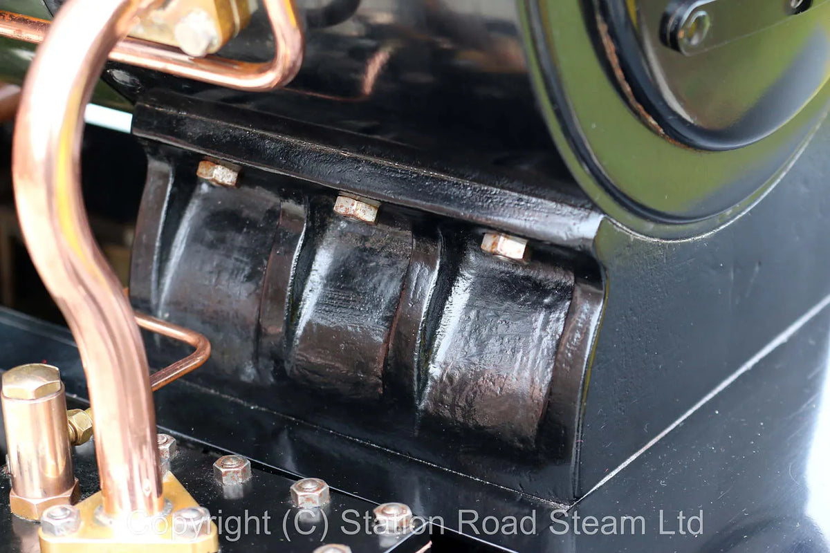 7 1/4 inch gauge Bagnall 0-4-0ST with driving truck