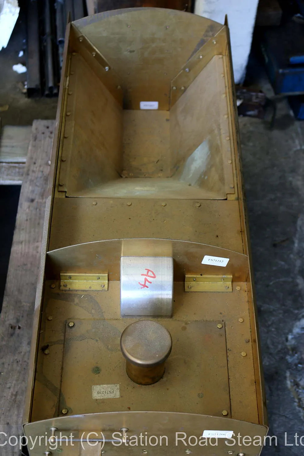 7 1/4 inch gauge part-built LNER A4