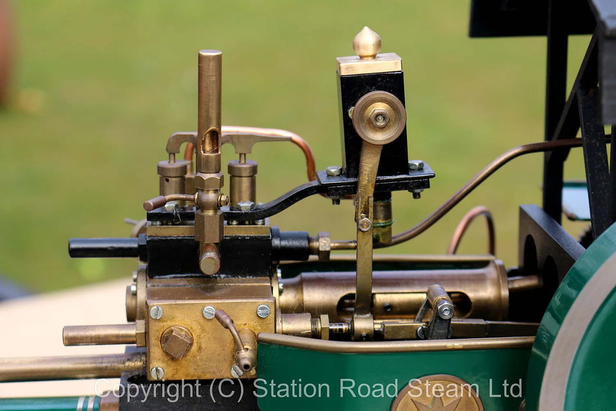 Markie gas-fired steam roller