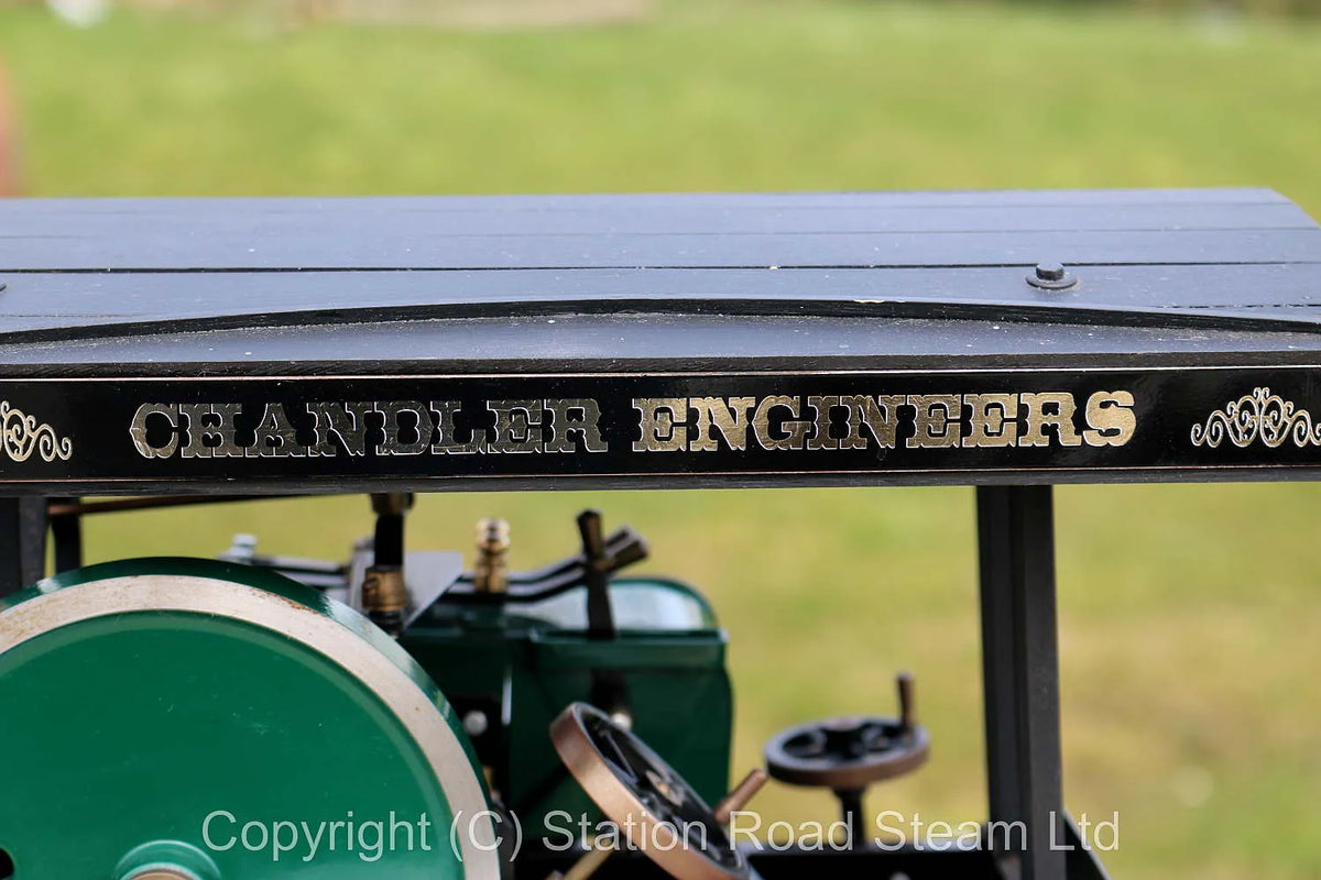 Markie gas-fired steam roller