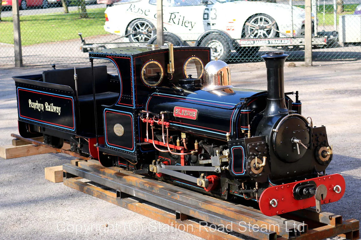 7 1/4 inch gauge Hunslet Penrhyn class 0-4-0ST "Blanche"