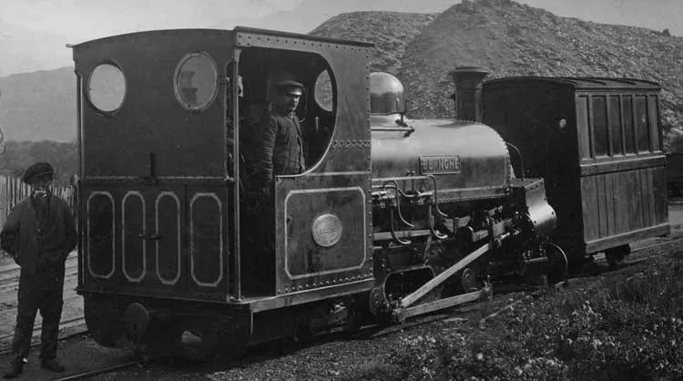 7 1/4 inch gauge Hunslet Penrhyn class 0-4-0ST "Blanche"