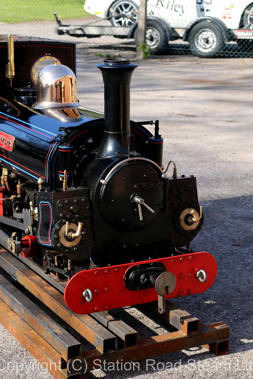 7 1/4 inch gauge Hunslet Penrhyn class 0-4-0ST "Blanche"