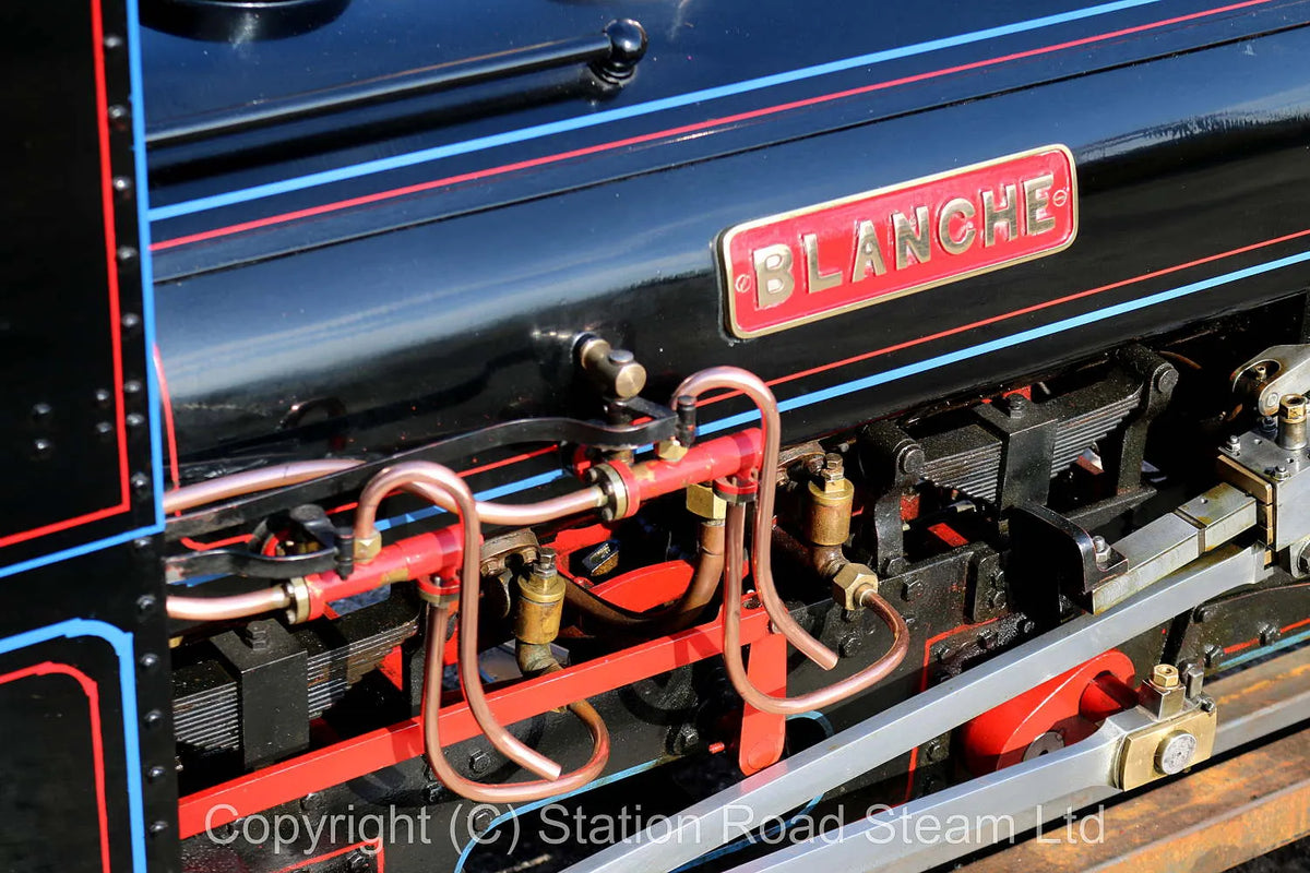 7 1/4 inch gauge Hunslet Penrhyn class 0-4-0ST "Blanche"